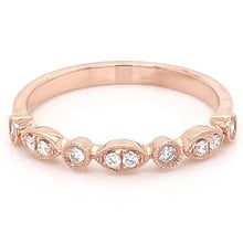 0.50 Carats Wedding Band Round Real Diamond Prong Set Women Jewelry