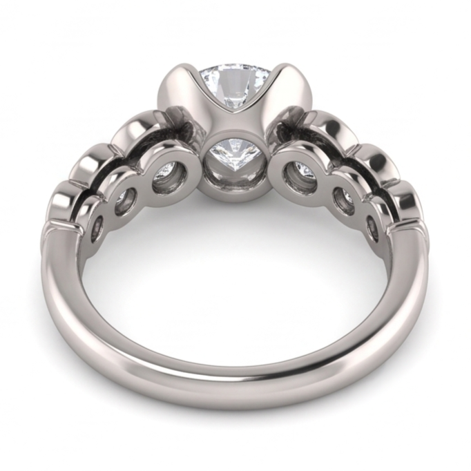 1.86 Ct. Round Brilliant Genuine Natural Earth Mined Diamonds Wedding Anniversary Ring