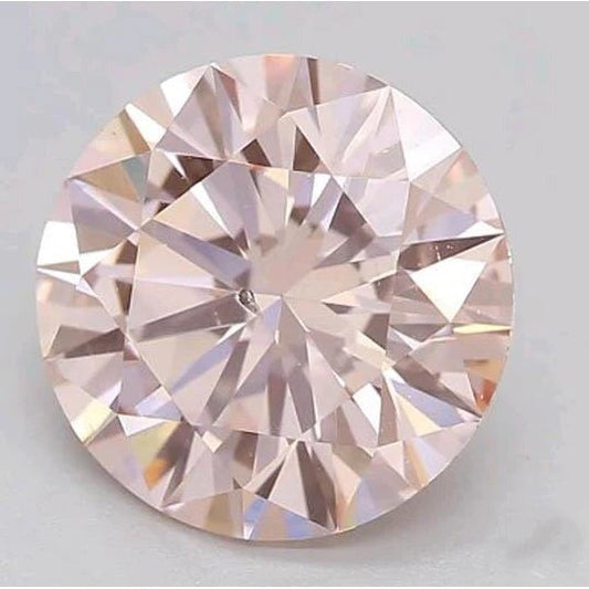 Loose Sapphires Natural Gold with Pink Sapphire – front view