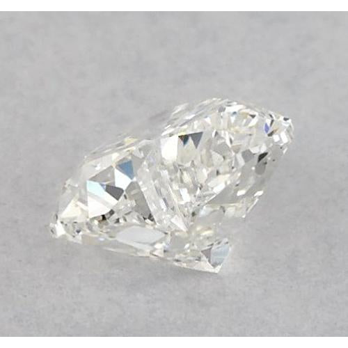 Diamond Heart Shape Diamond in Gold – side view