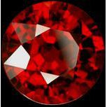 Natural Ruby Certified Loose Stone 3.99 ct Gold – front view