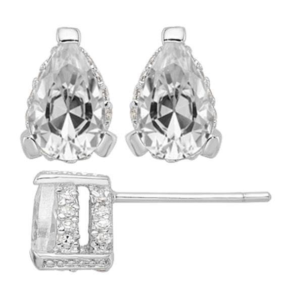 Authentic Brilliant Diamond Stud Earrings – main view
