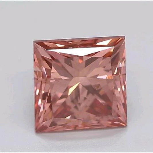 Loose Sapphires Natural Gold with Pink Sapphire – front view
