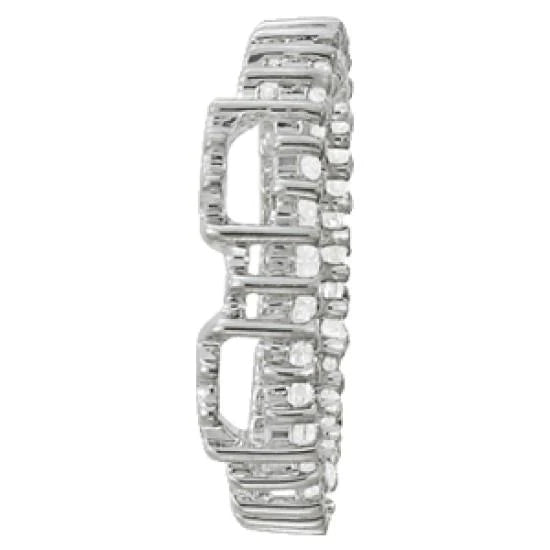 1.25 Carats Round Real Diamonds Circle Pendant Without Chain White Gold 14K