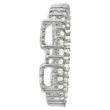 1.25 Carats Round Real Diamonds Circle Pendant Without Chain White Gold 14K