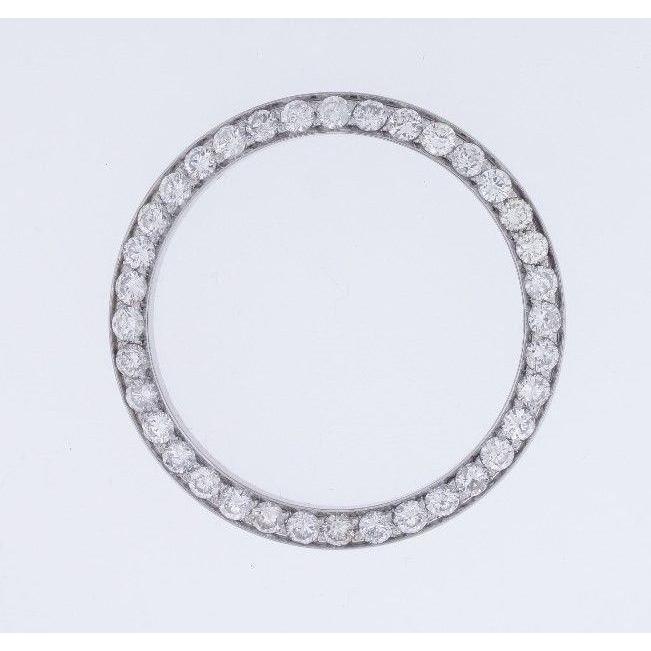 1.25 Ct Natural Round Custom Diamond To Fit Rolex Date 34 Mm Watch