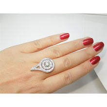 1.33 Ct Sparkling Genuine Round Cut Diamonds Large Pendant Necklace White Gold