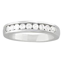 1.40 Carats Genuine Diamond Engagement Band Channel Set