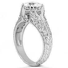 1.85 Ct.Genuine Diamond Antique Style Ring