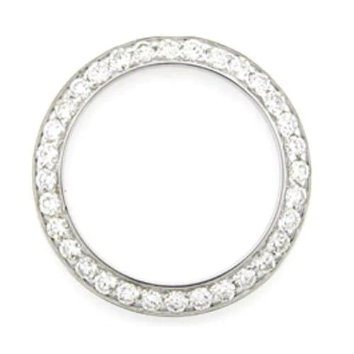 2 Carat Real Custom Diamond Bezel To Fit Rolex Datejust Or Date Watches