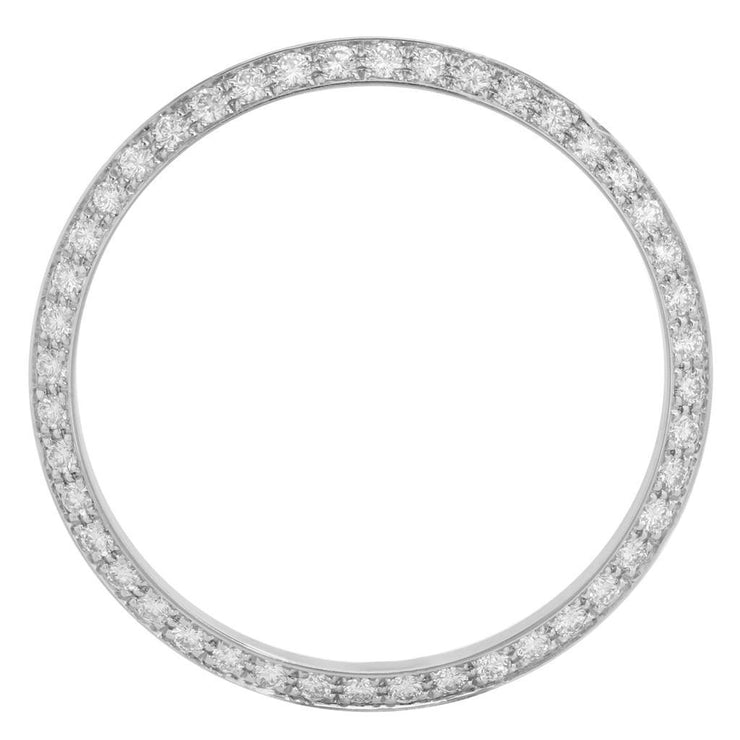 2 Carats Bezel To Fit Rolex Chopard Tudor Datejust & All Watch Models Mens Custom Real Diamond