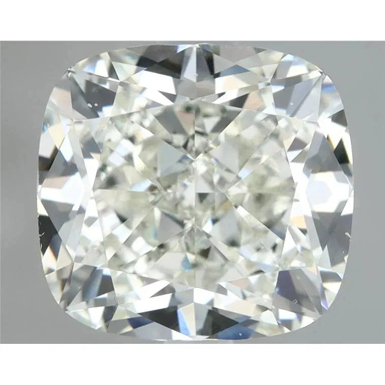 Brilliant Diamond Cushion Cut Diamond in Gold – main view