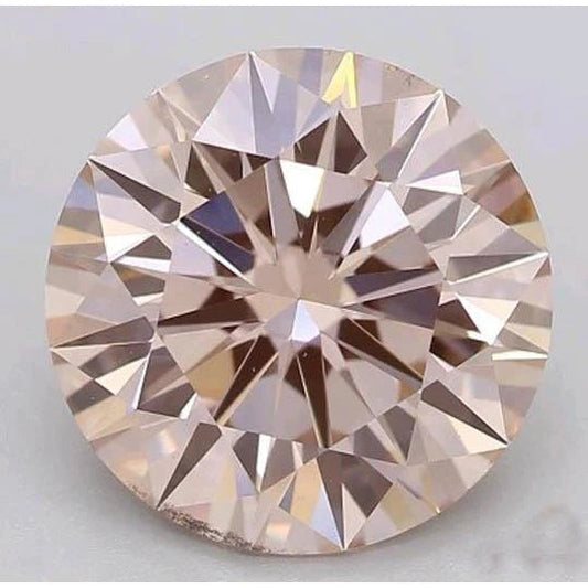 Loose Sapphires Natural Gold with Pink Sapphire – front view