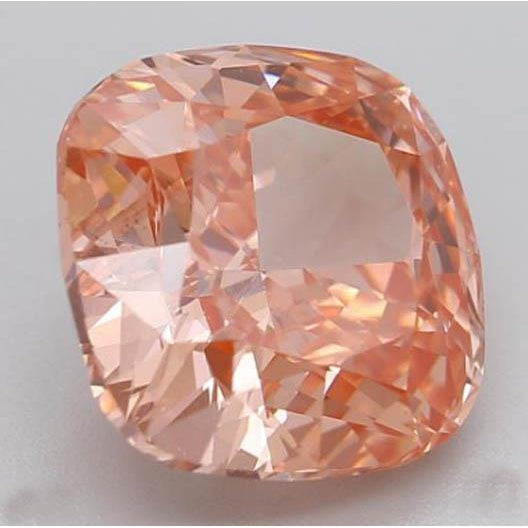 Pink Sapphire Cushion Loose Sapphires Natural in Gold – side view