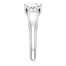 2.20 Carat Three Stone Real Diamond Engagement Ring