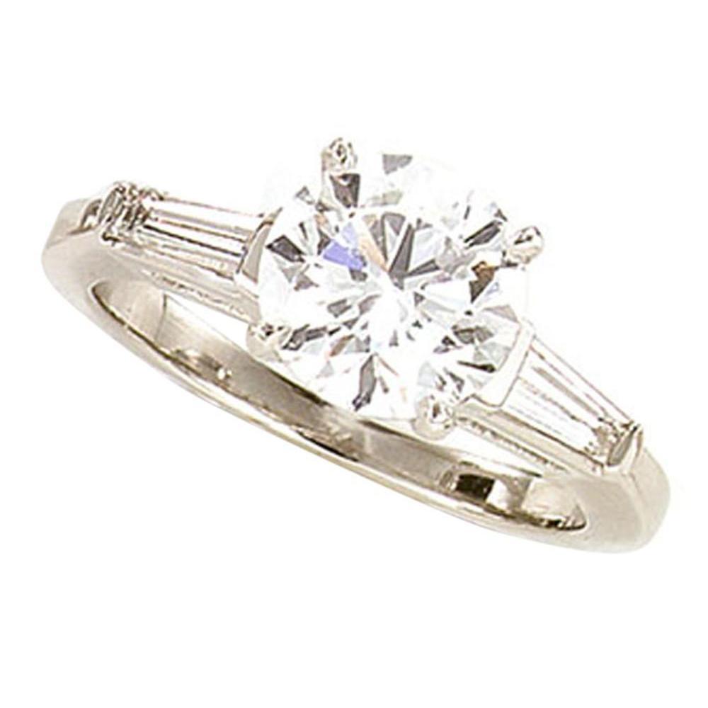 2.40 Ct. Gorgeous Real Diamond Anniversary Three Stone Ring New