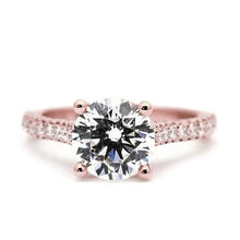 2.50 Carats Natural Rose Gold Engagement