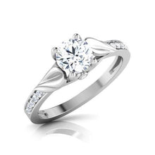 2.60 Ct Gorgeous Round Cut Natural Diamonds Anniversary Ring 14K White Gold