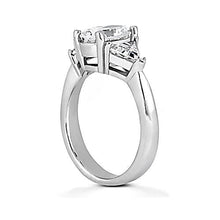 2.70 Ct. Big Real Diamonds Engagement Ring Three Stone Jewelry New