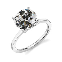3 Carat Old Miner Real Natural Earth Mined Diamond Engagement Ring