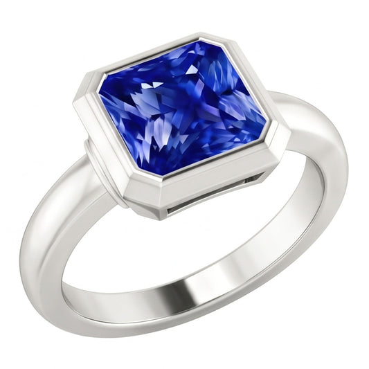 3 Carat Sapphire Engagement Ring