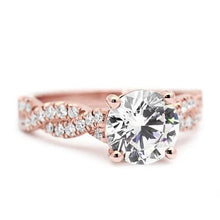 Genuine Diamond Ring Rose Gold