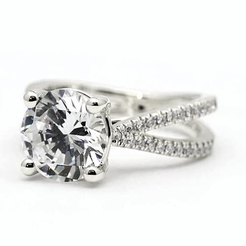 3 Carats Round Natural Diamond