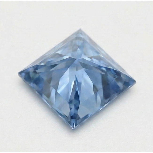 3 CaratsLoose Light Genuine Blue Natural Earth Mined Diamond Princess Cut