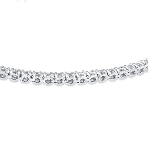 3 Ct Round Diamond Genuine Diamond Tennis Bracelet Gold