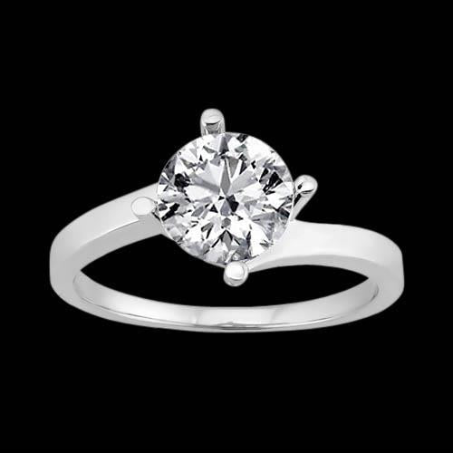 3 Ct. Wedding Ring Solitaire Natural Earth Mined Diamond Jewellery