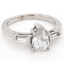 3 Stone Natural Diamond Engagement Ring 1.50 White Gold 14K