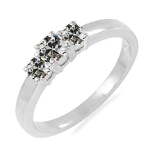 3 Stone Ring Round Old Mine Cut Real Diamond Women's Jewelry 3.50 Carats