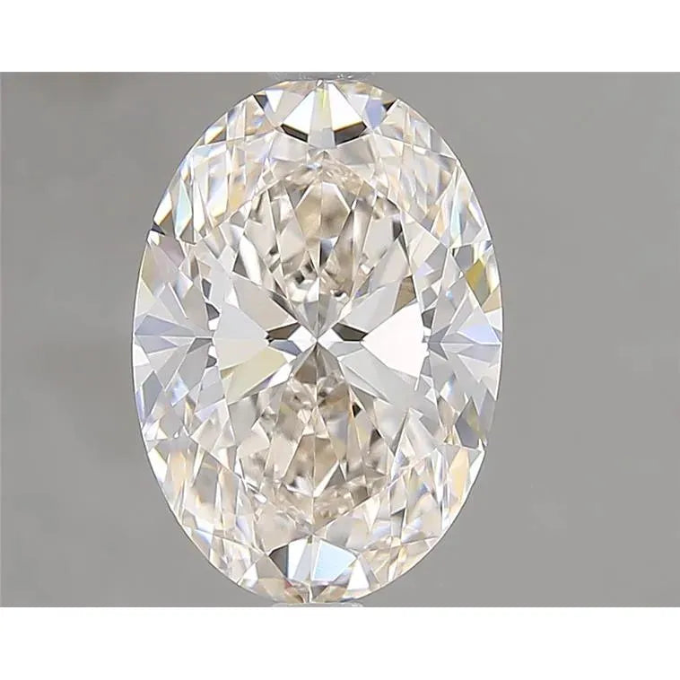 Oval Cut Fine Diamond ring in Gold – main view