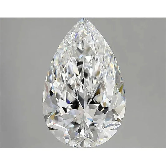 Brilliant Diamond Pear Shape Diamond in Gold – main view