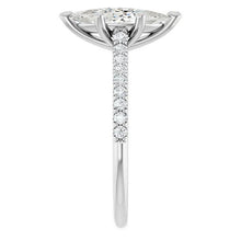 3 Ct Marquise And Round Gorgeous Natural Earth Mined Diamond Engagement Ring