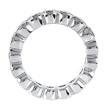 4 Carats Genuine Diamonds White Gold Eternity Engagement Band New