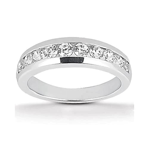 natural round diamond 4ct ring front view