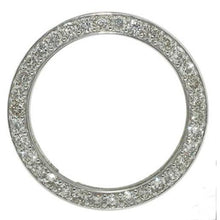 41 Mm Custom Real Diamond Bezel To Fit Rolex Date Just Or Date Watch 5 Carats