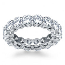 4.80 Carats Round Natural Earth Mined Diamond Wedding Band Ring White Gold Jewellery