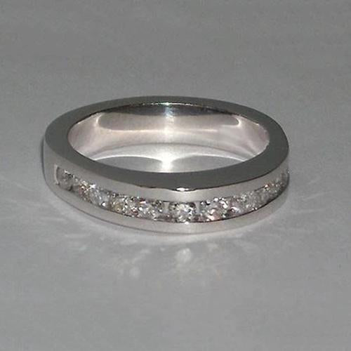 5 Carats Gold Natural Diamond Ring Women's Three Stone Jewelry New 4