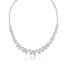 5 Carats Round Real Diamond Ladies Beautiful Necklace Solid Gold Jewelry