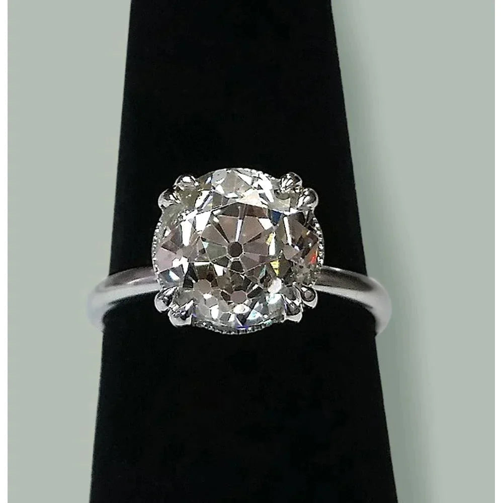 Six carat engagement ring on sale