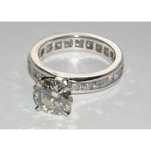 6.01 Carats Real Diamond Engagement Fancy Ring And Band Set