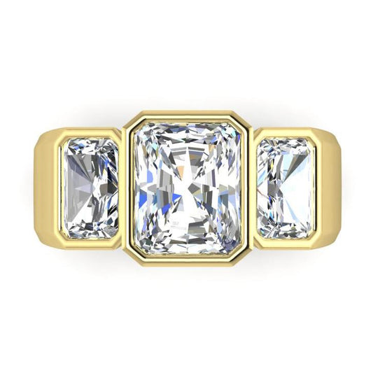 8 Carats 10K Gold Men's Diamond Anniversary Promise Ring