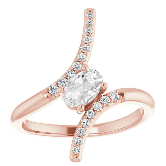 natural round diamond 4ct ring front view