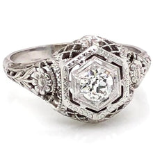Jewelry New Genuine Diamond Engagement Ring 1 Carat Filigree