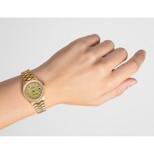 Champagne Roman Dial Rolex Dj Watch Presidential Style Bracelet G P2