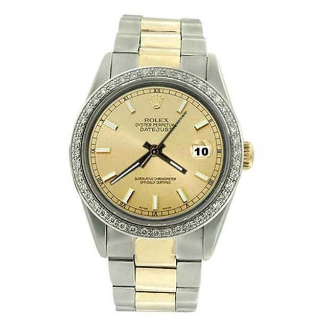 Yellow Gold Men Rolex Watch