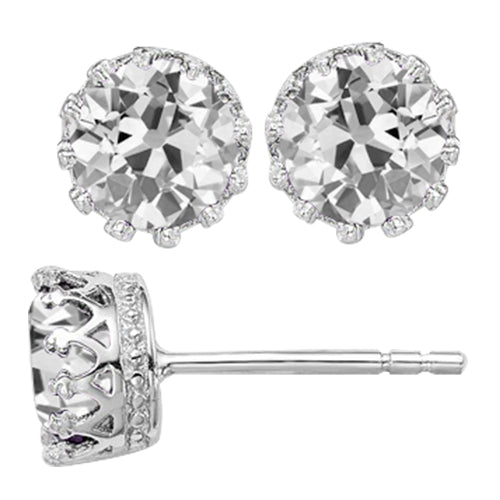 Timeless Stud Earrings 2 ct – main view