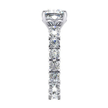 Cushion Natural Diamond Anniversary Band Ring 4 Ct. Gold Ladies Jewelry
